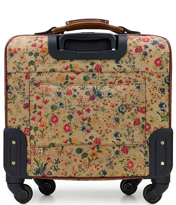 Prairie Rose Print 18 Wheeled Spinner
