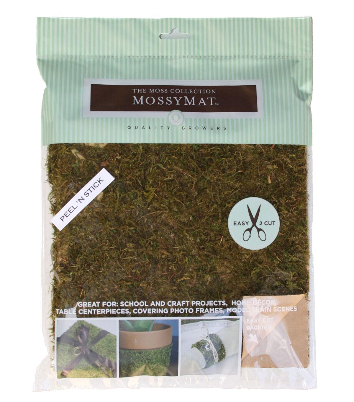 Quality Growers 10 x 18 Peel & Stick Moss Mat