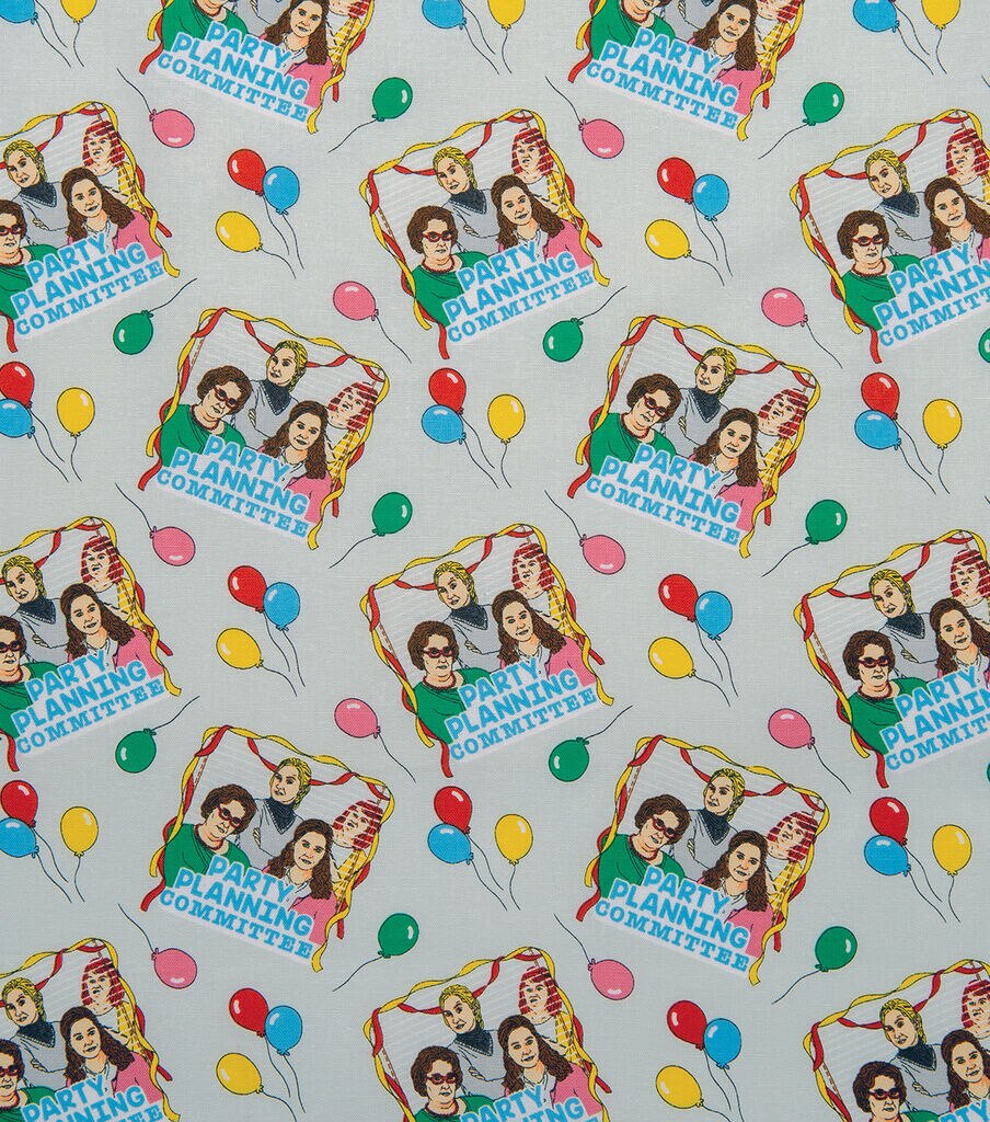 The Office Party Committee Cotton Fabric