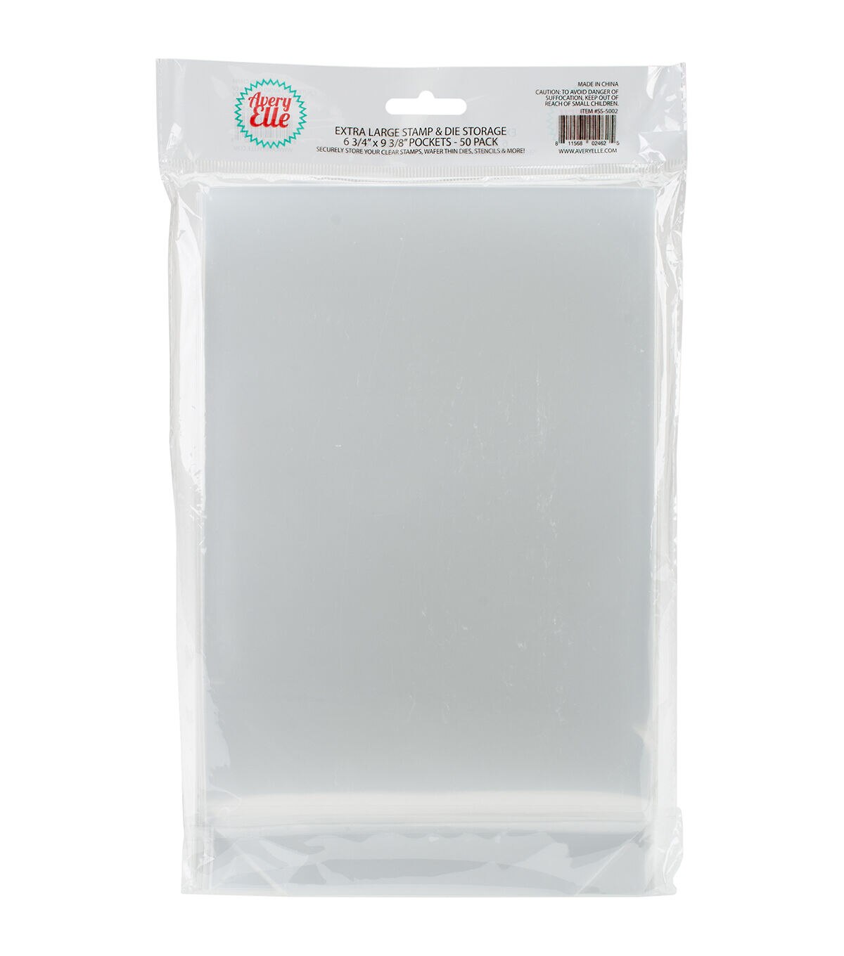 Avery Elle 7 x 9 Stamp & Die Storage Pockets 50pk