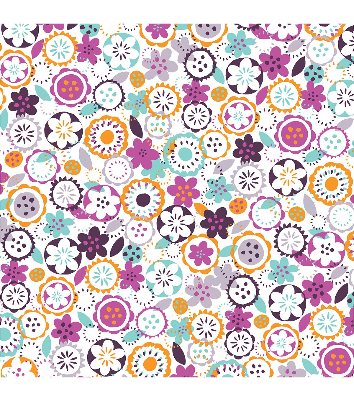 Cricut 12 x 17 Stamped Bloom Patterned Iron On Samplers 3ct