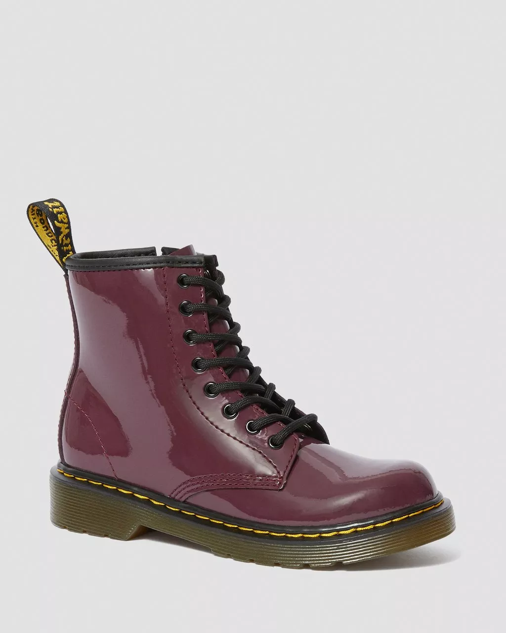 DR MARTENS Junior 1460 Patent Leather Lace Up Boots