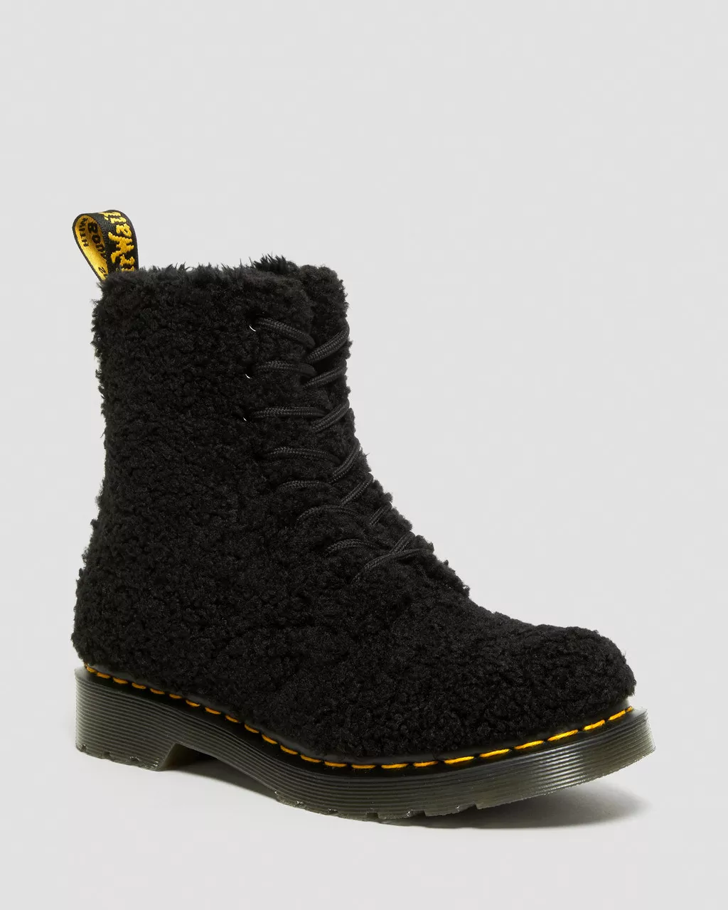 DR MARTENS 1460 Pascal Faux Shearling Boots