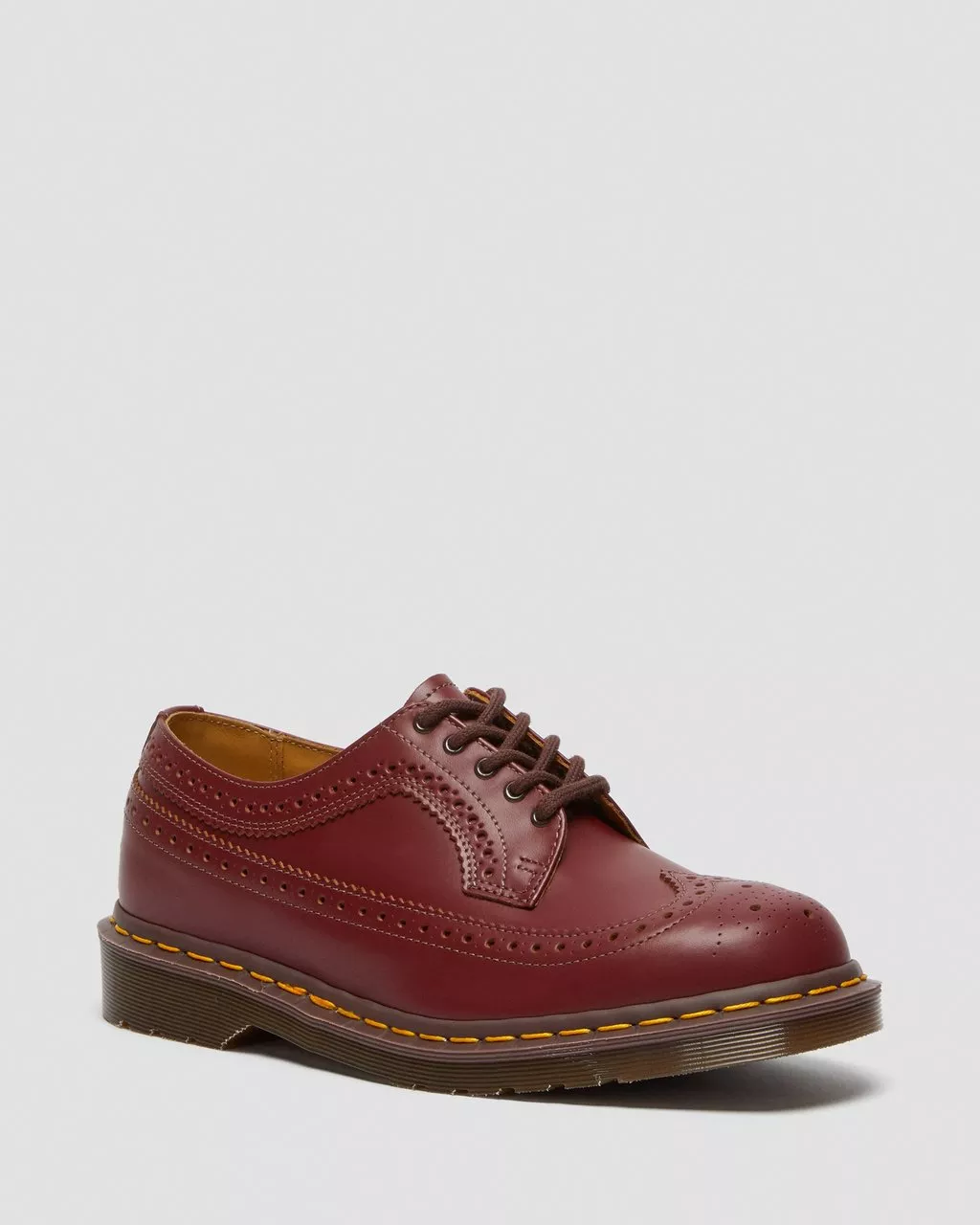 DR MARTENS Vintage 3989 Quilon Leather Brogue Shoes