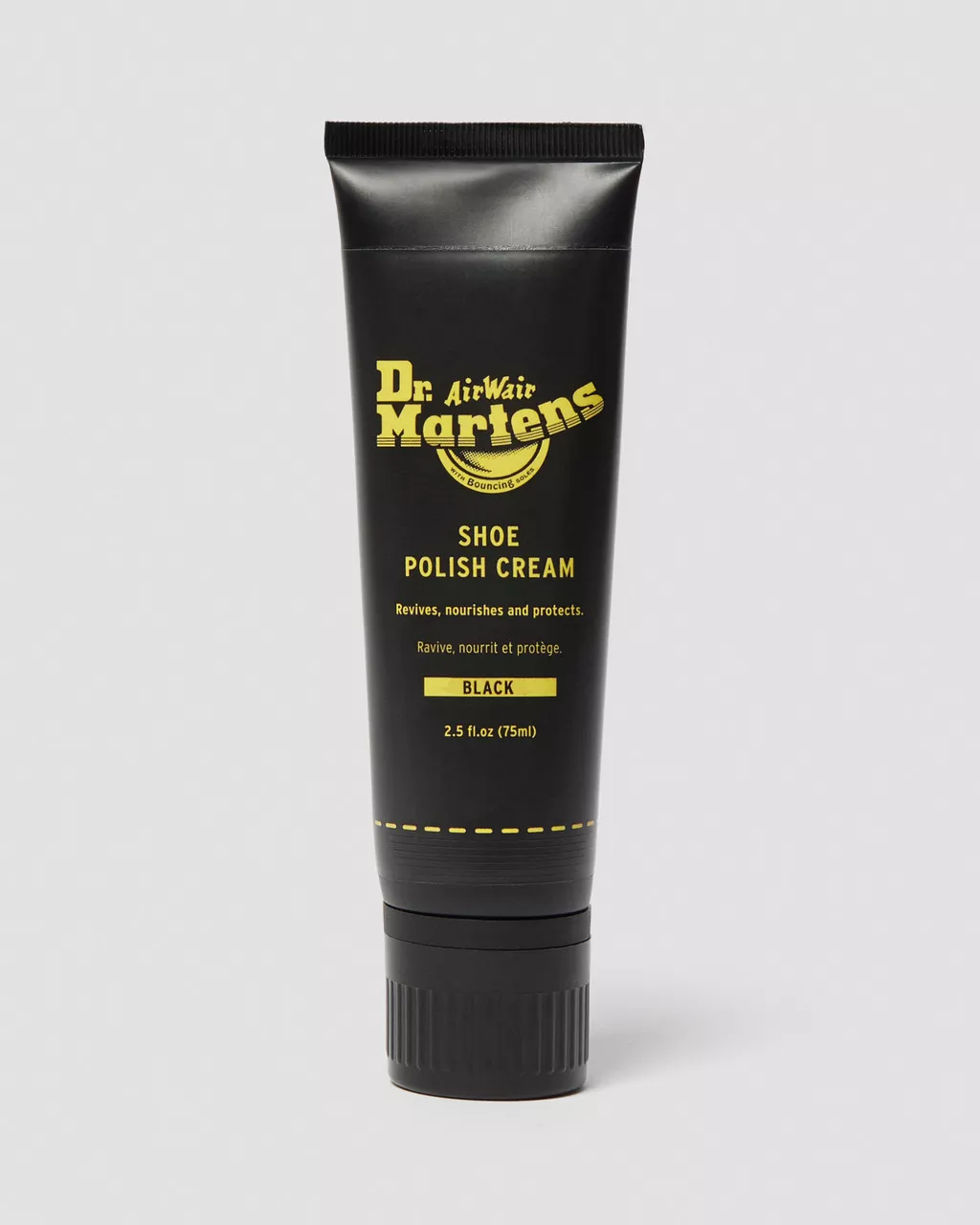 DR MARTENS Black Shoe Polish 75ml Tube
