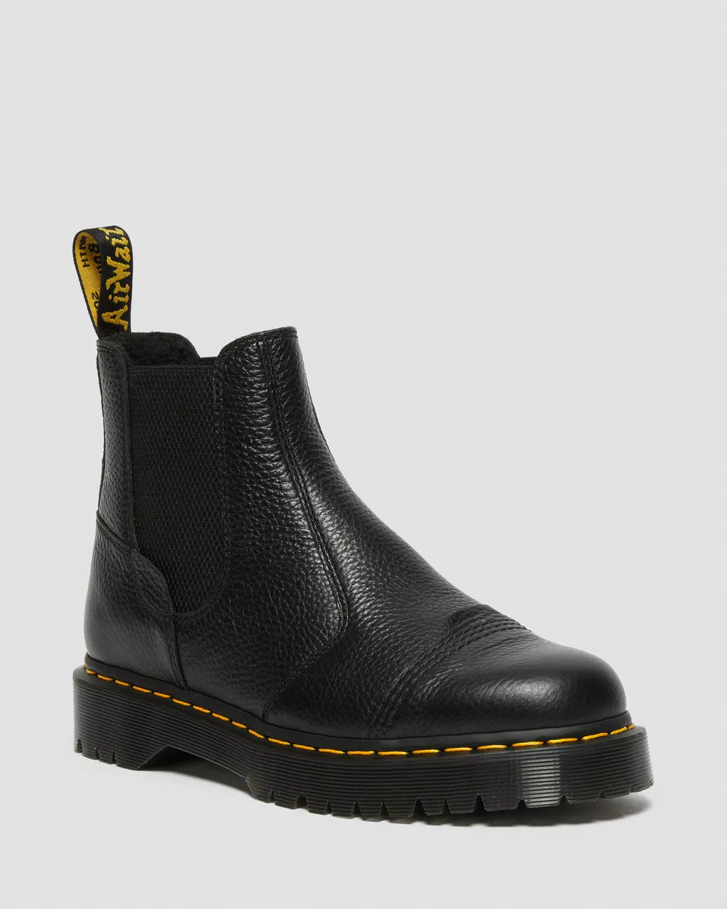 DR MARTENS 2976 Bex Faux Fur-Lined Platform Chelsea Boots