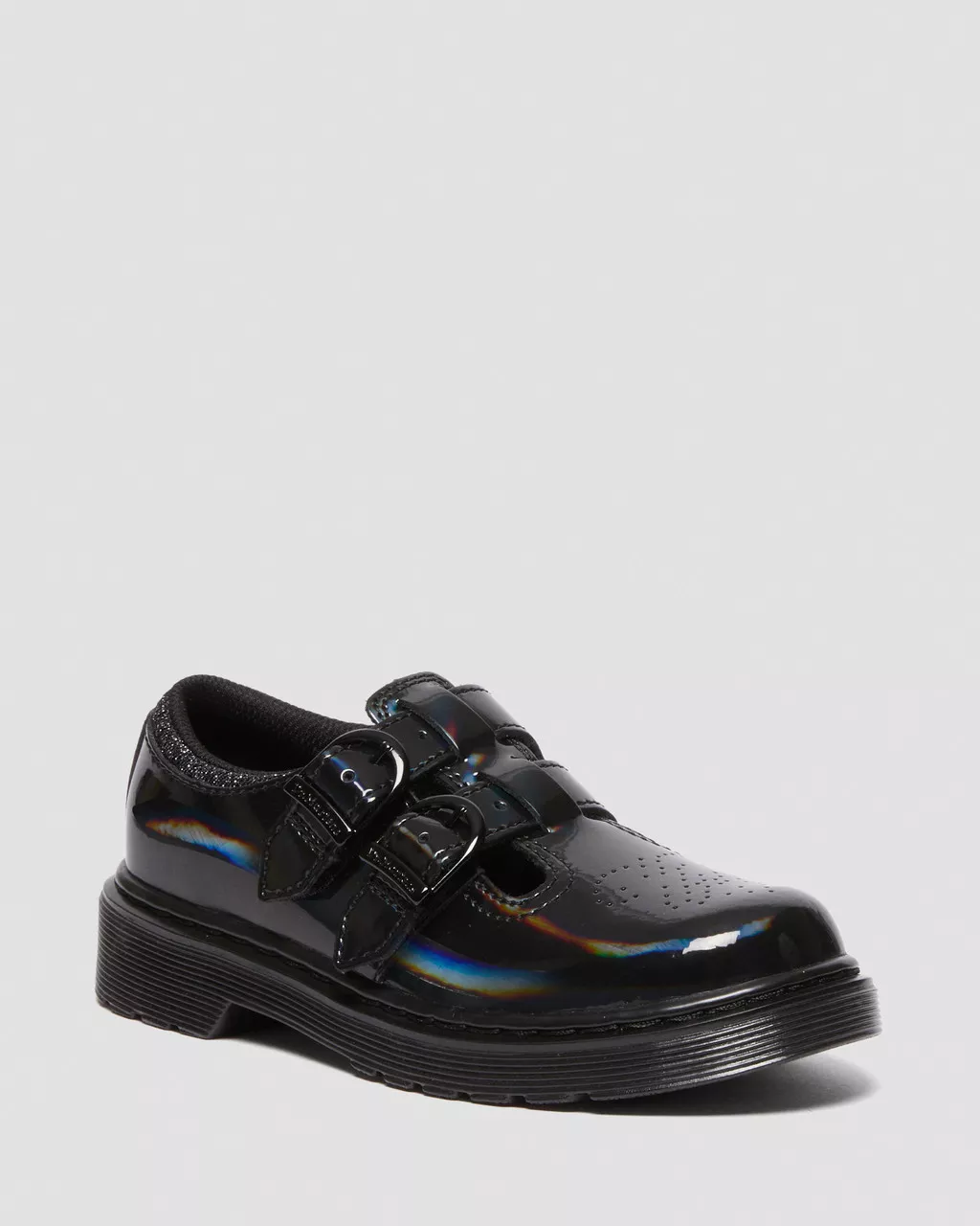 DR MARTENS Junior 8065 Rainbow Mary Jane Shoes