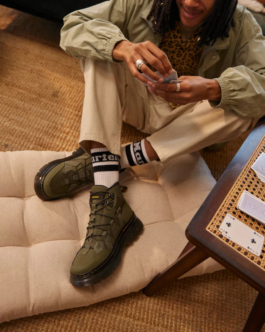 DR MARTENS Boury Extra Tough Leather Utility Boots