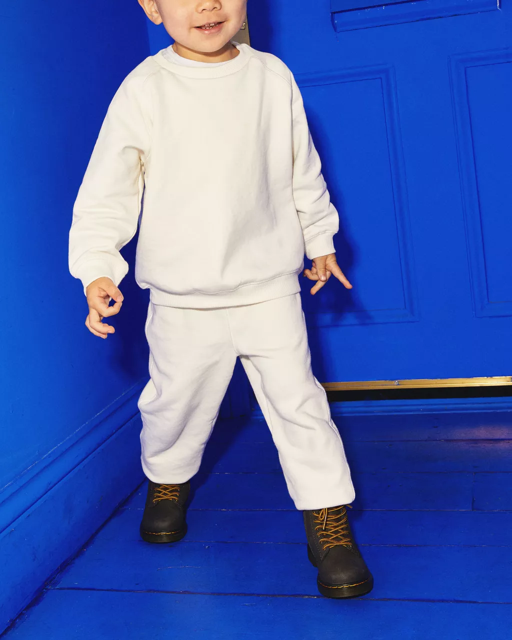 DR MARTENS Toddler 1460 Wildhorse Leather Lace Up Boots