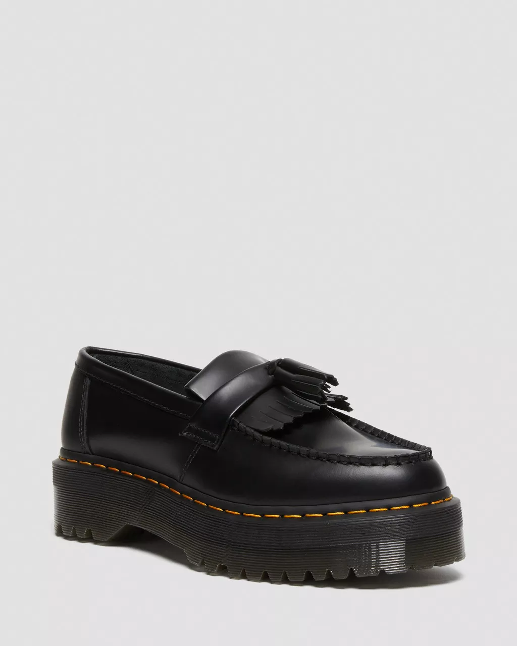DR MARTENS Adrian Quad Leather Platform Tassle Loafers