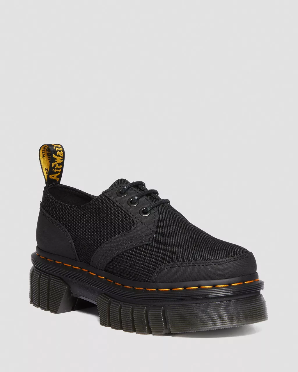 DR MARTENS Audrick Poly & Leather Platform Shoes