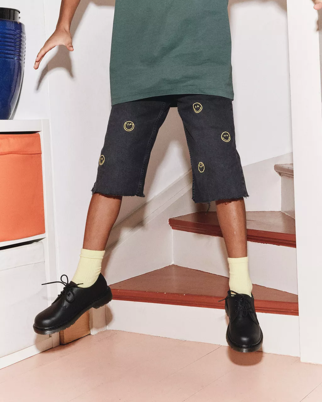 DR MARTENS Junior 1461 Mono Softy T Leather Shoes