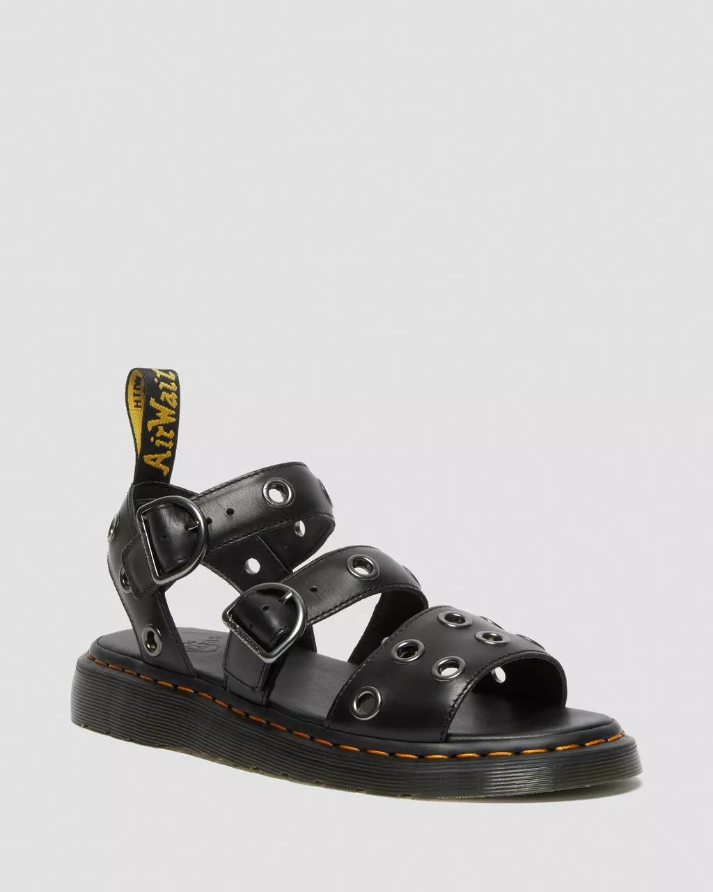 DR MARTENS Gryphon Hardware Brando Leather Sandals