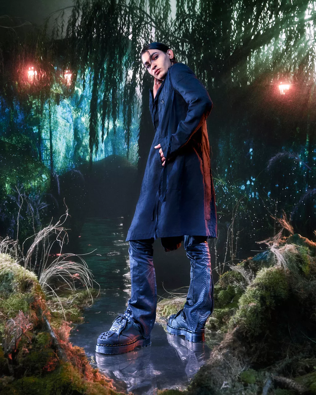 DR MARTENS 1461 Protect Leather Oxford Shoes