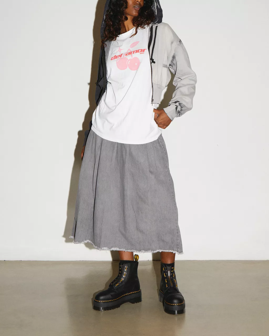 DR MARTENS Sinclair Max Pisa Leather Platform Boots