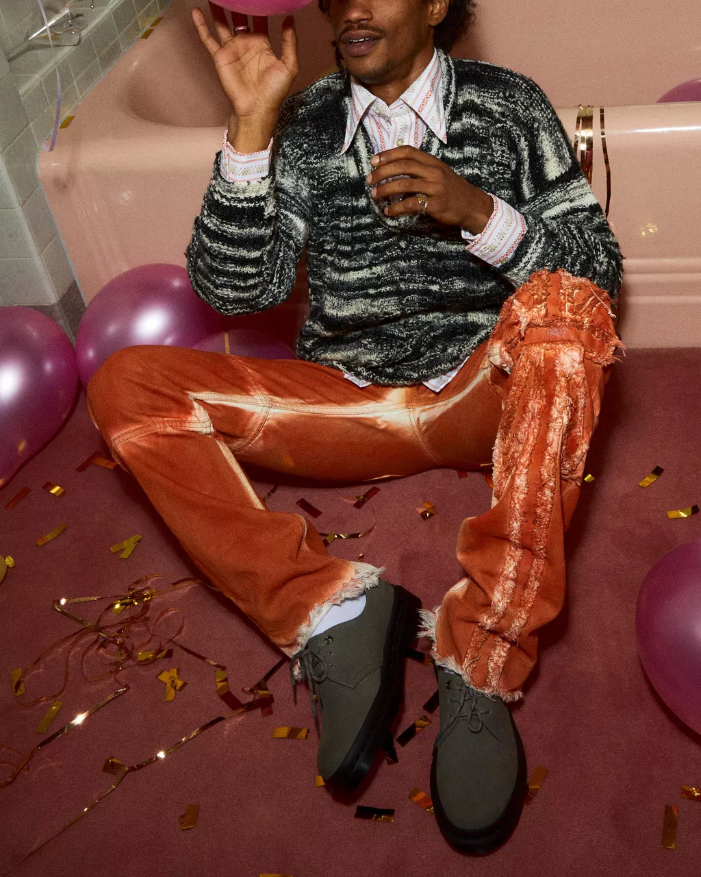 DR MARTENS 1461 Milled Nubuck Leather Shoes