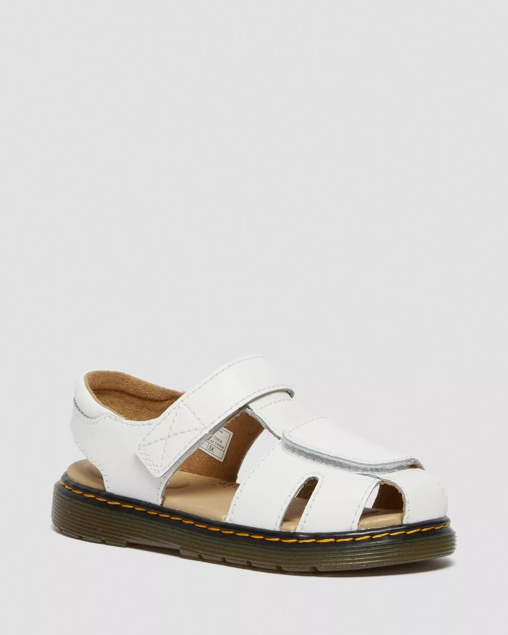DR MARTENS Junior Moby II Leather Strap Sandals