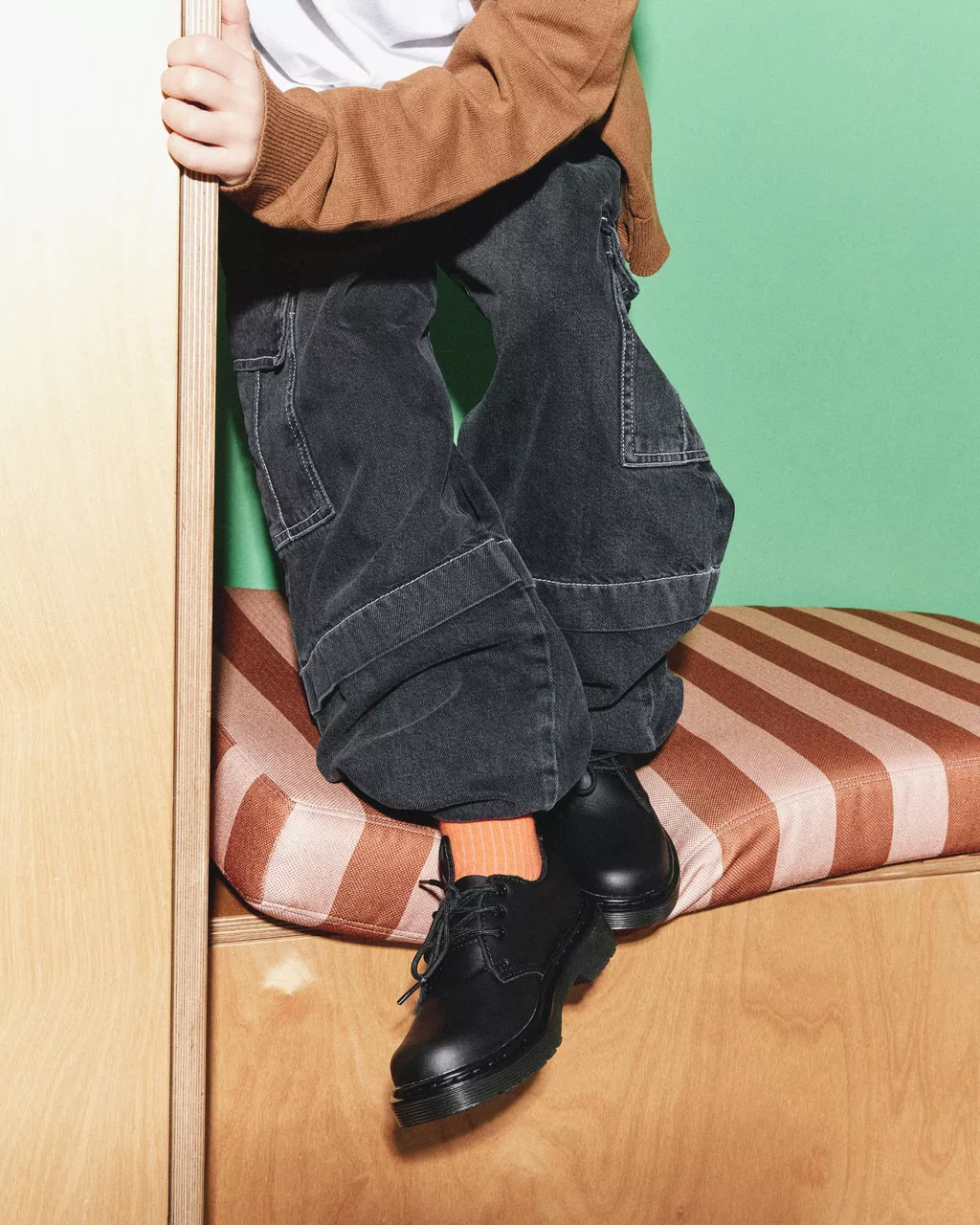 DR MARTENS Youth 1461 Mono Softy T Leather Shoes