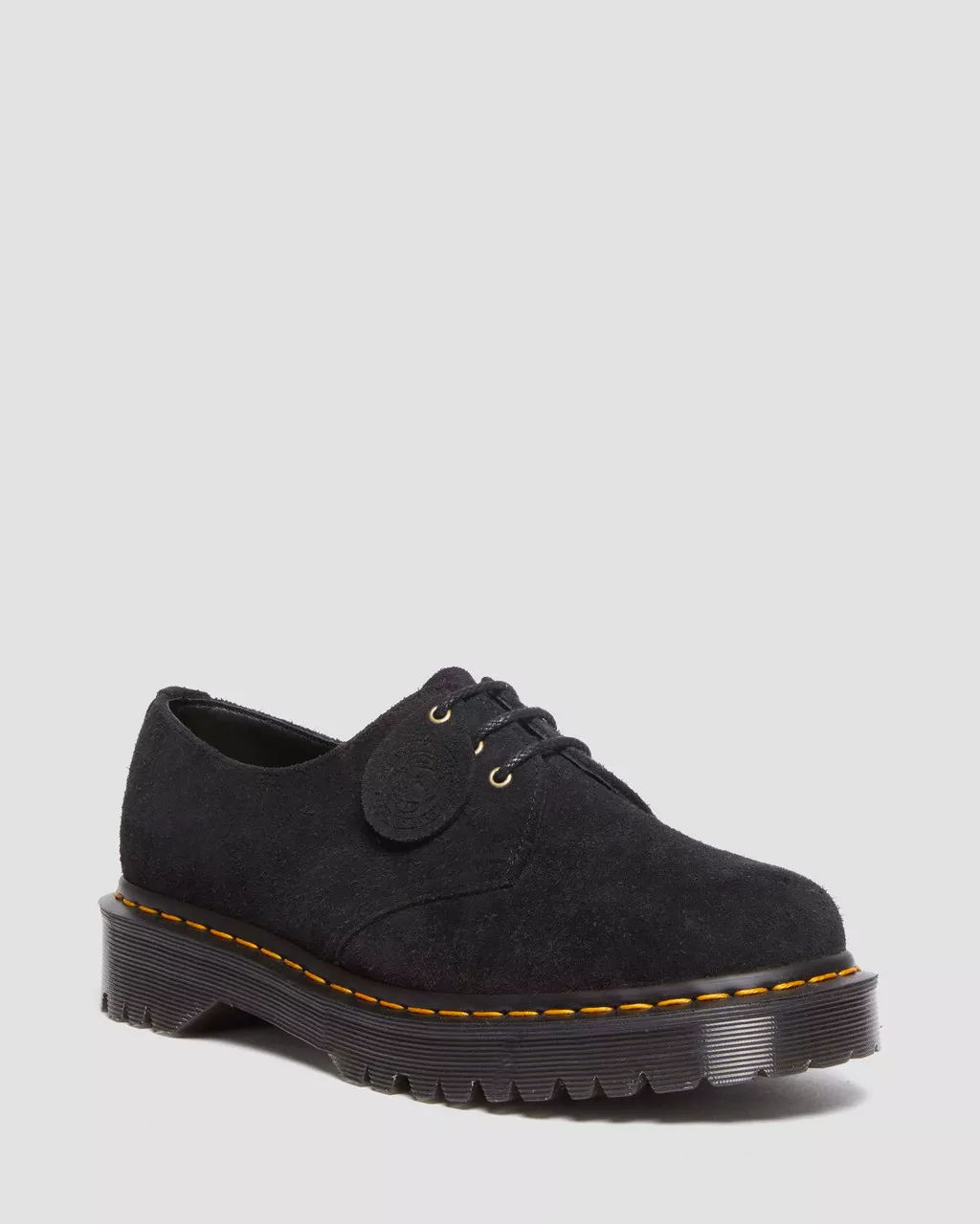 DR MARTENS 1461 Bex Made In England Tufted Suede Shoes