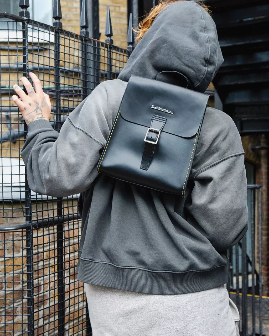 DR MARTENS Kiev Smooth Leather Mini Backpack