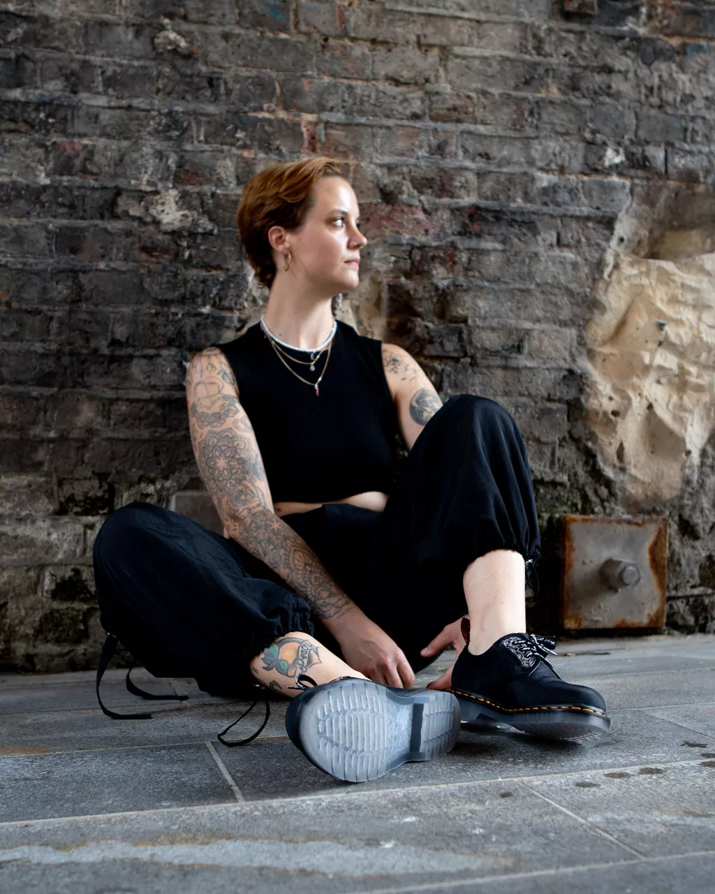 DR MARTENS 1461 King Nerd Leather Shoes