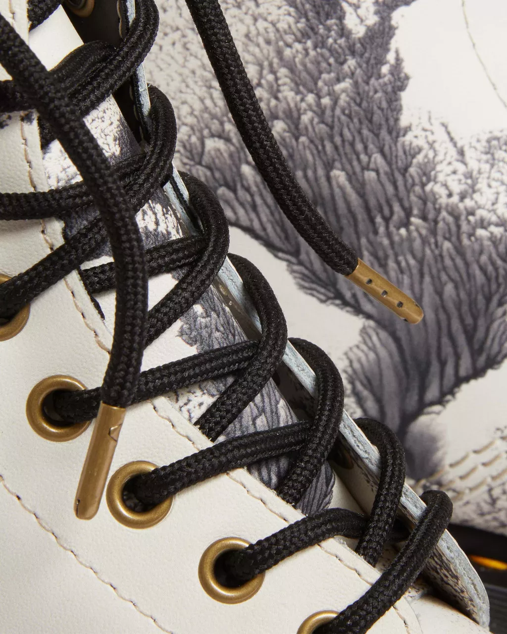 DR MARTENS 1460 Tate Decalcomania Leather Boots