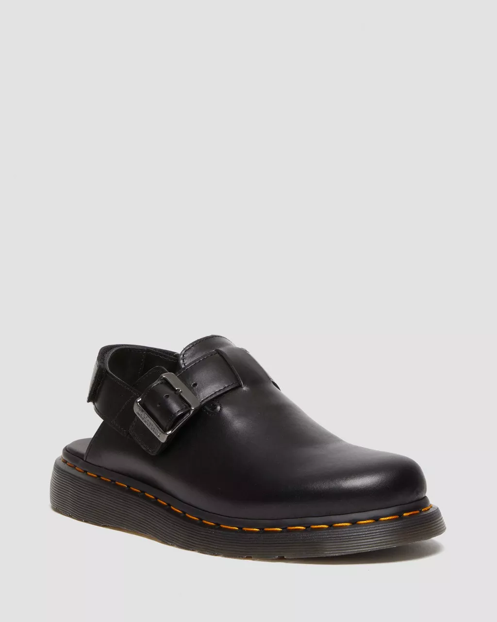DR MARTENS Jorge II Brando Leather Slingback Mules