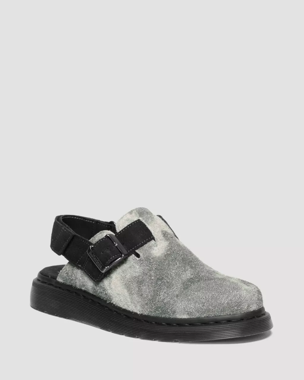 DR MARTENS Jorge II Stonewashed Suede Mules