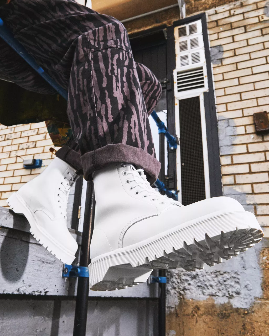 DR MARTENS Vegan 1460 Bex Mono Kemble Platform Boots