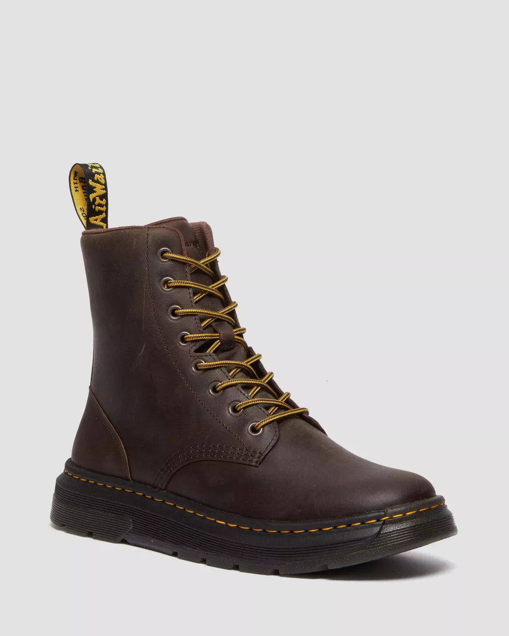 DR MARTENS Crewson Leather Lace Up Boots