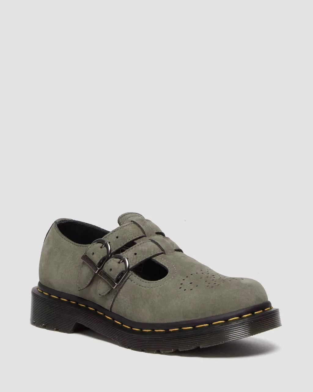 DR MARTENS 8065 Leather Mary Jane Shoes