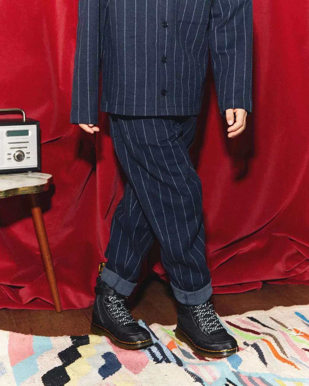 DR MARTENS Junior Combs Tech Extra Tough Poly Casual Boots