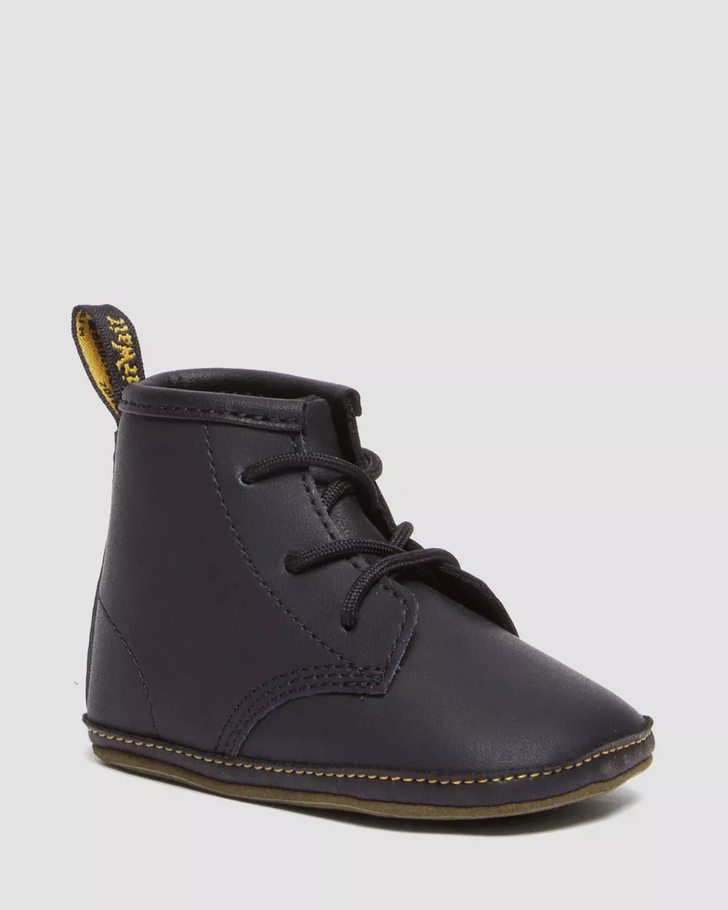 DR MARTENS Newborn 1460 Auburn Leather Booties