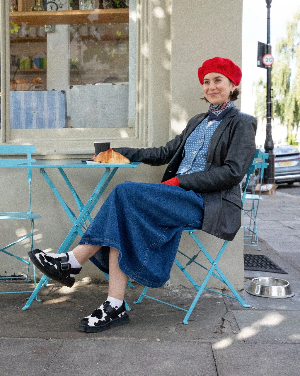 DR MARTENS Jorge II Hair-on Slingback Mules