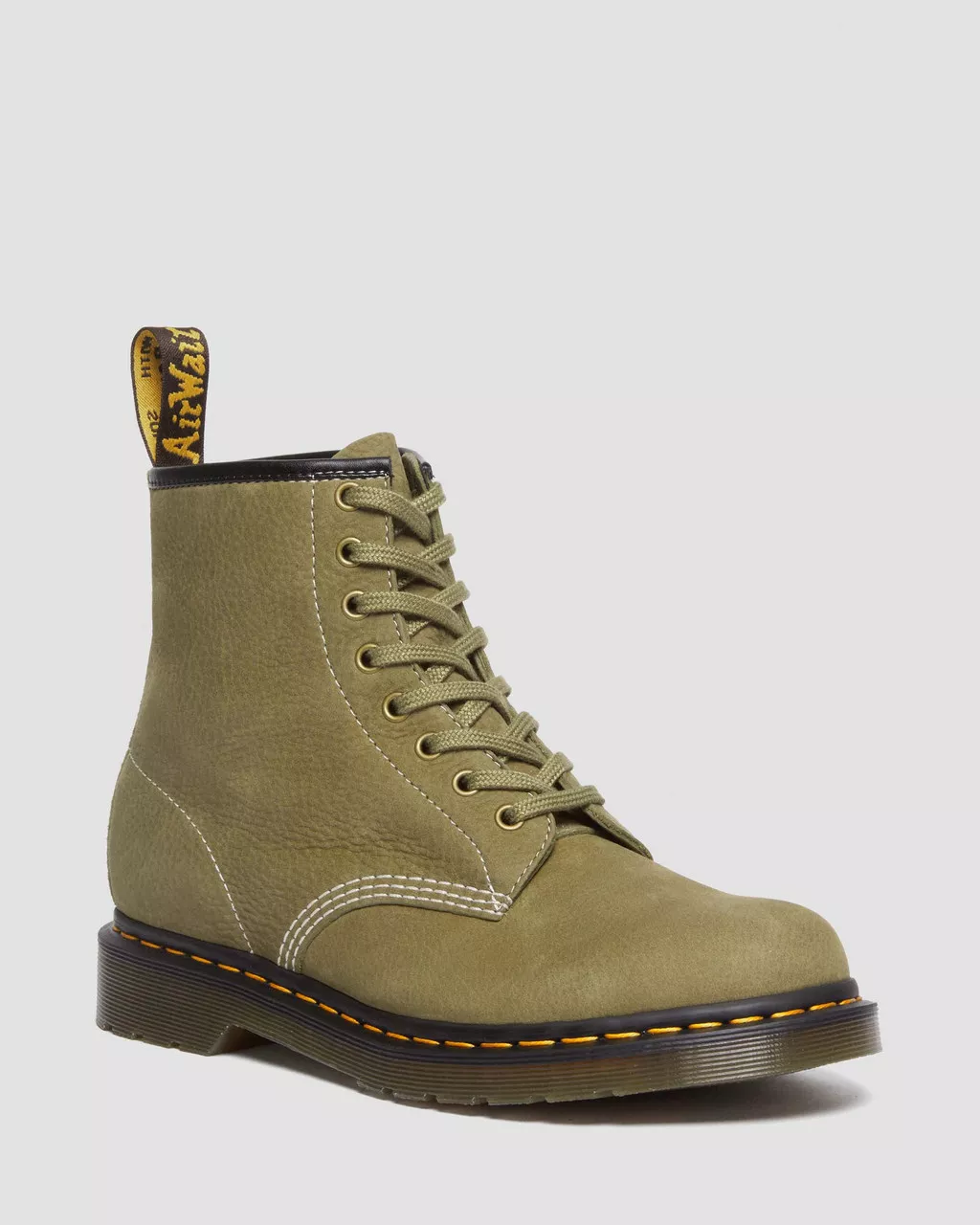DR MARTENS 1460 Tumbled Nubuck Leather Lace Up Boots
