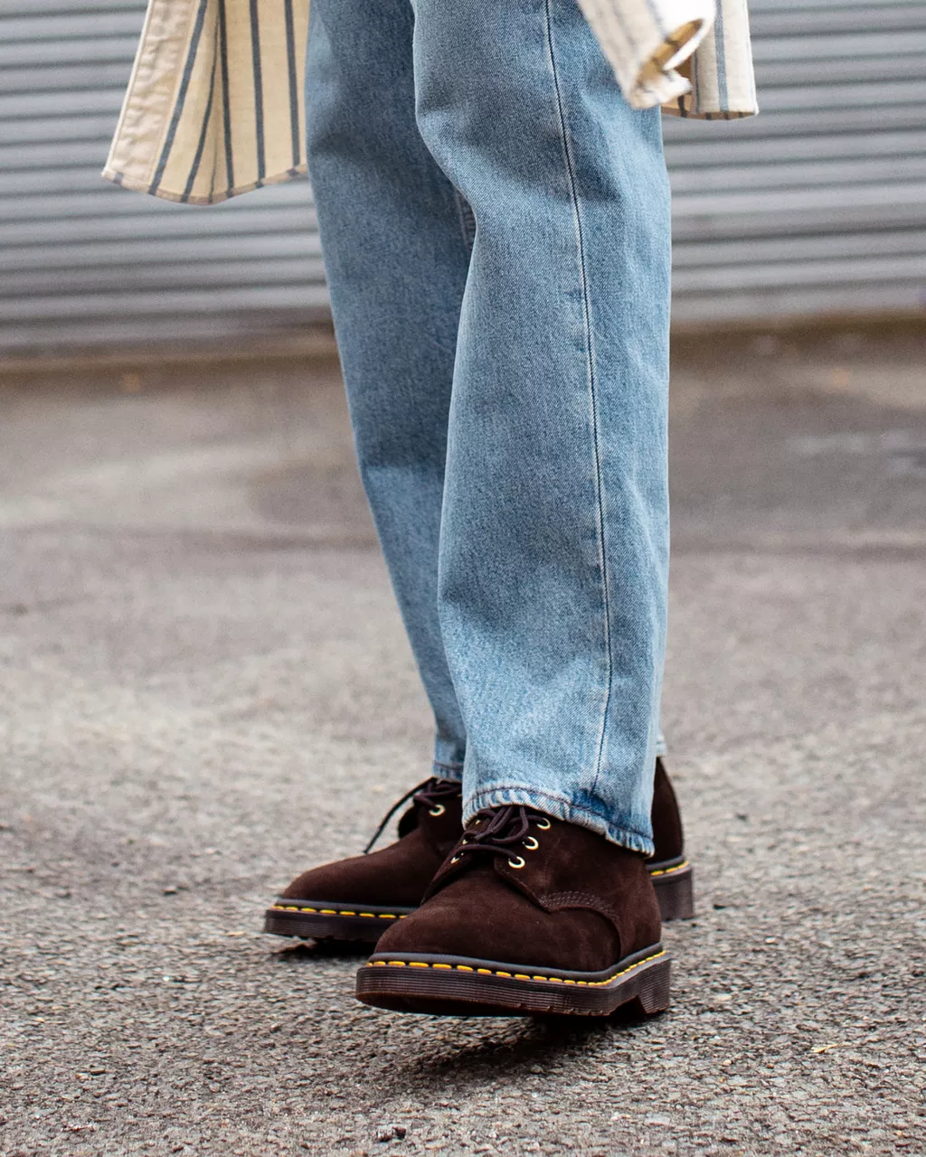 DR MARTENS 101 Ben Repello Suede Ankle Boots