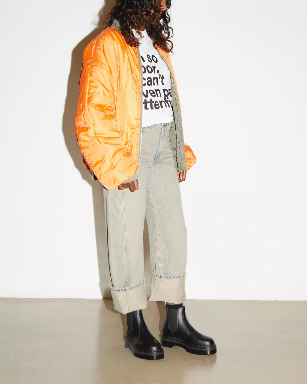 DR MARTENS 2976 Felix Vegan Platform Chelsea Boots