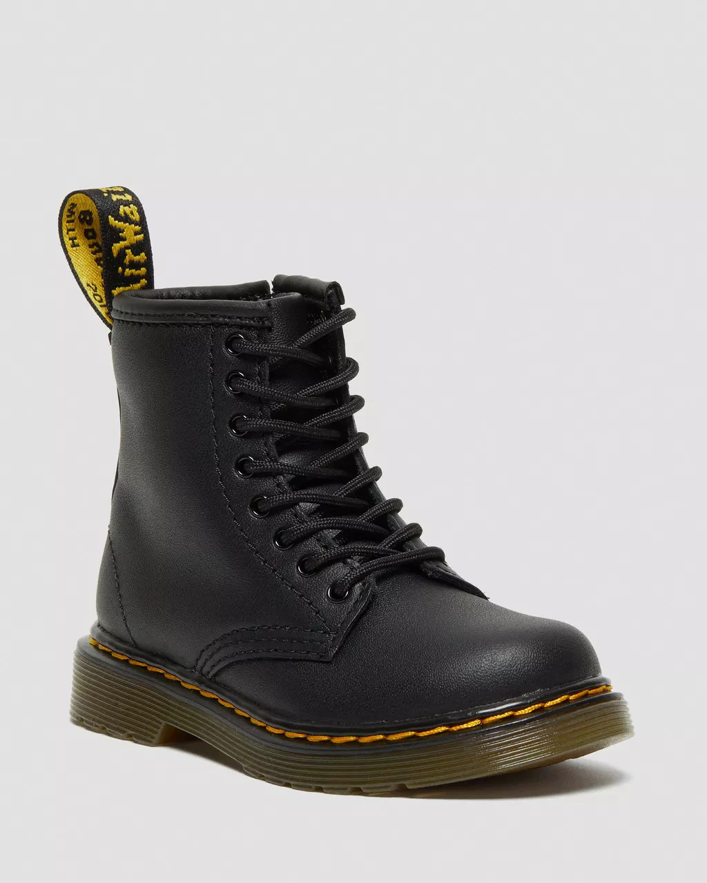 DR MARTENS Toddler 1460 Softy T Leather Lace Up Boots