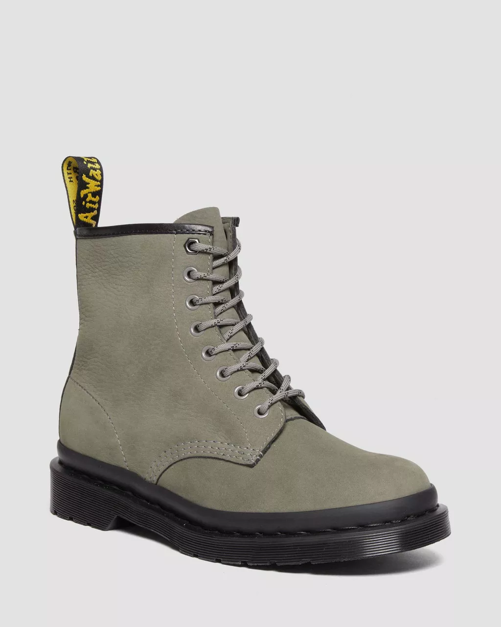 DR MARTENS 1460 Milled Nubuck Leather Lace Up Boots