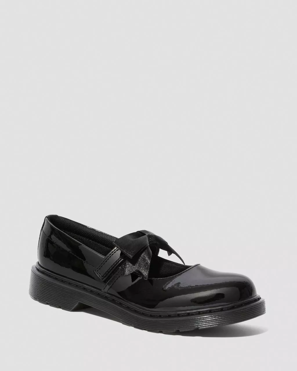 DR MARTENS Youth Maccy II Patent Mary Jane Shoes
