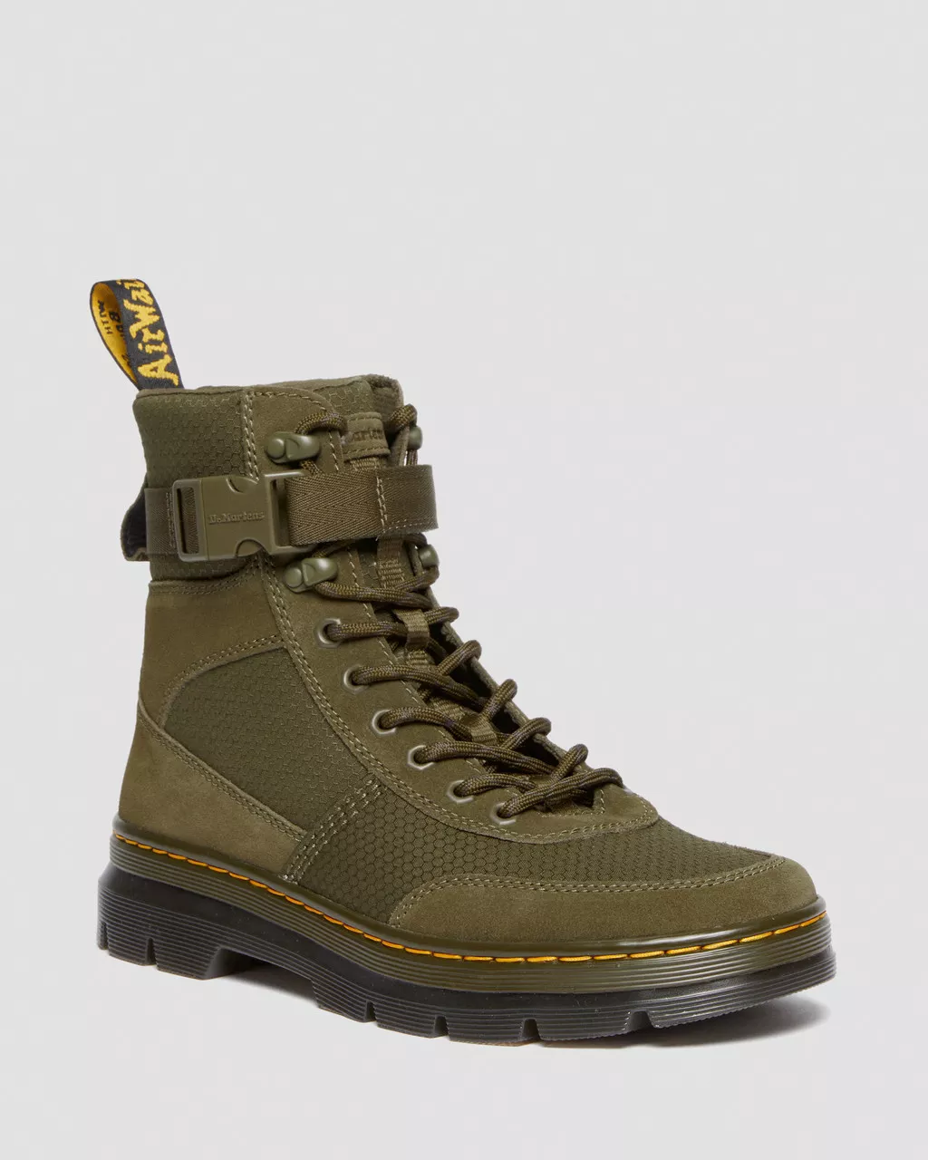 DR MARTENS Combs Tech Suede & Nylon Utility Boots