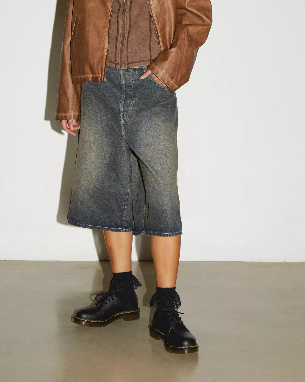 DR MARTENS 1461 Virginia Leather Oxford Shoes