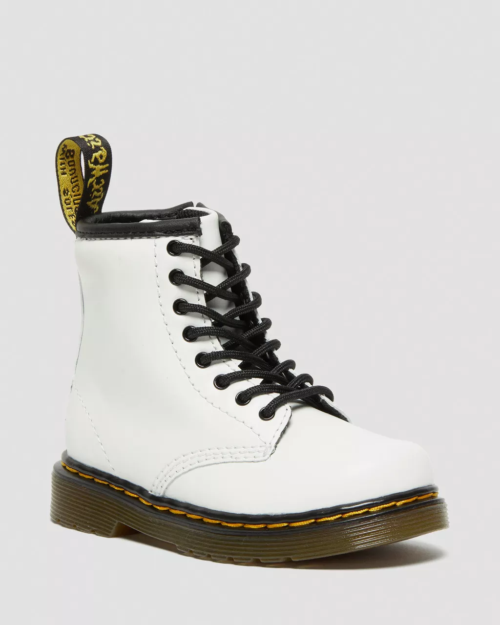 DR MARTENS Toddler 1460 Muted Leather Lace Up Boots