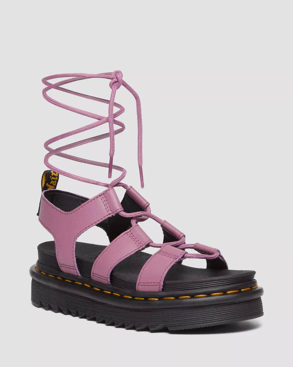 DR MARTENS Nartilla Leather Gladiator Sandals