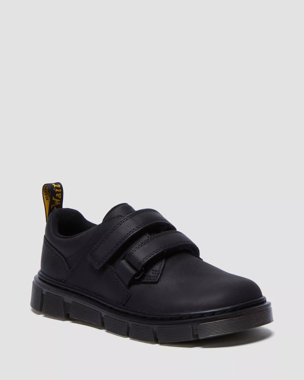DR MARTENS Junior Raffe Leather Strap Shoes