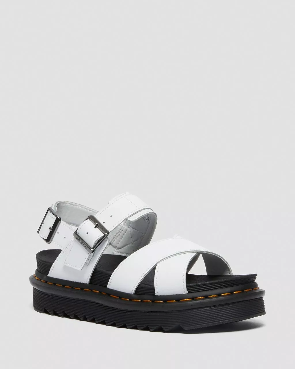 DR MARTENS Voss II Hydro Leather Strap Sandals