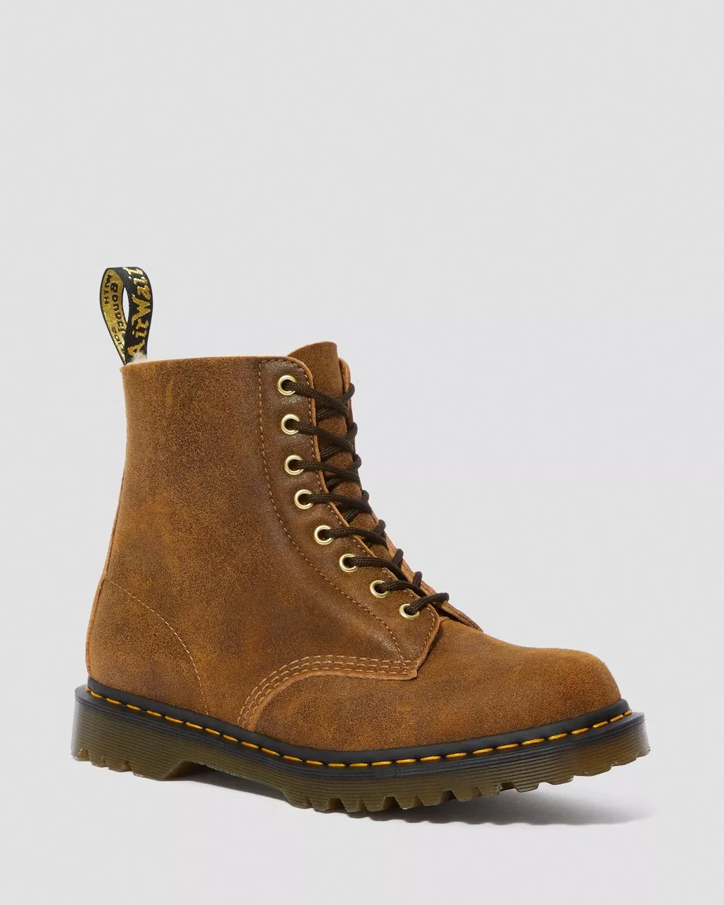 DR MARTENS 1460 PASCAL SHEARLING ANKLE BOOTS
