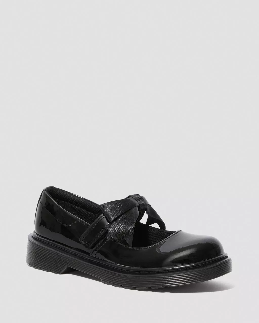 DR MARTENS Junior Maccy II Patent Leather Mary Jane Shoes
