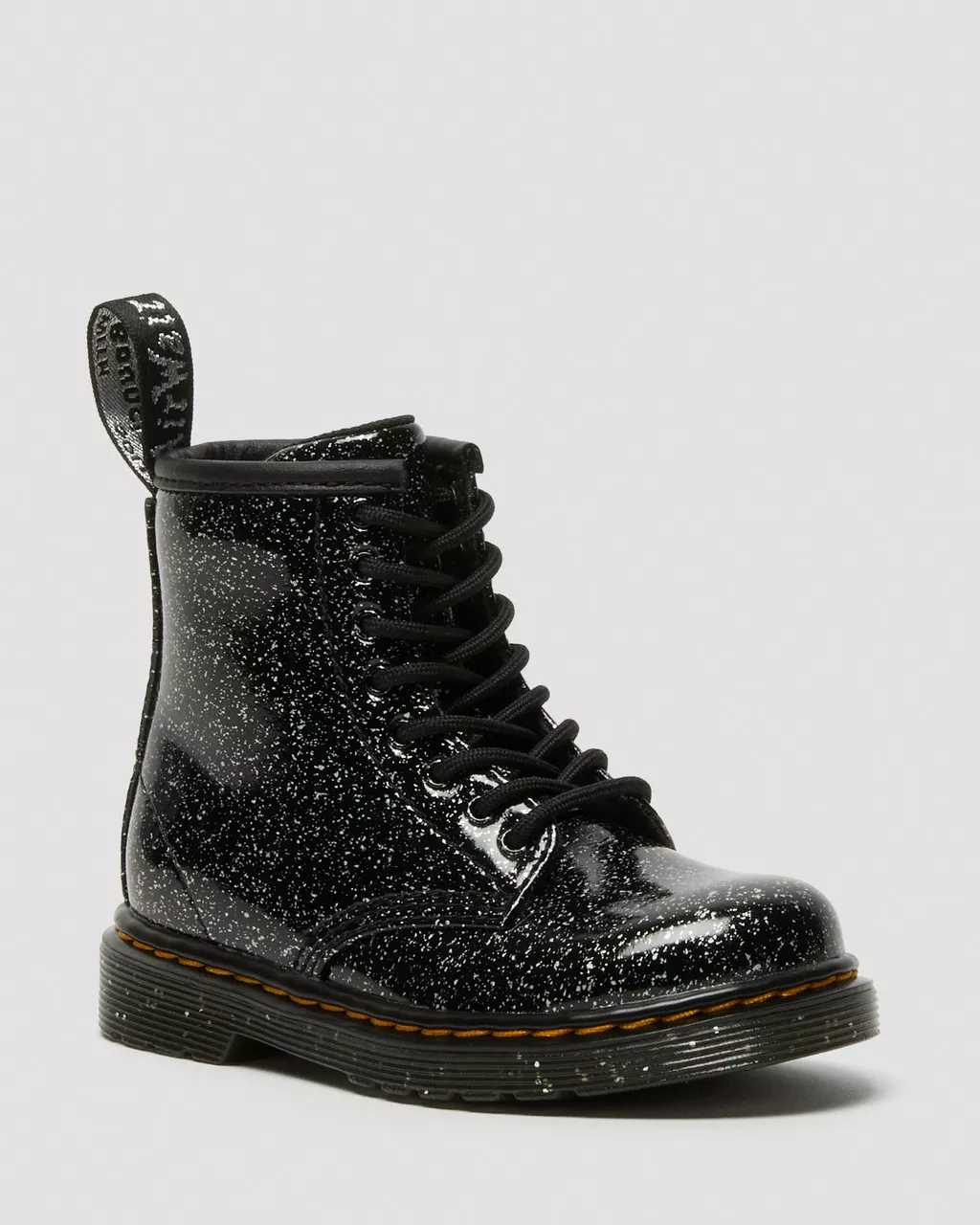 DR MARTENS Toddler 1460 Glitter Lace Up Boots