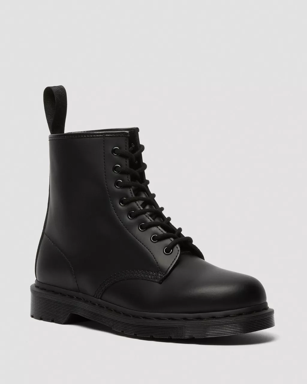 DR MARTENS 1460 Mono Milled Nubuck Leather Lace Up Boots